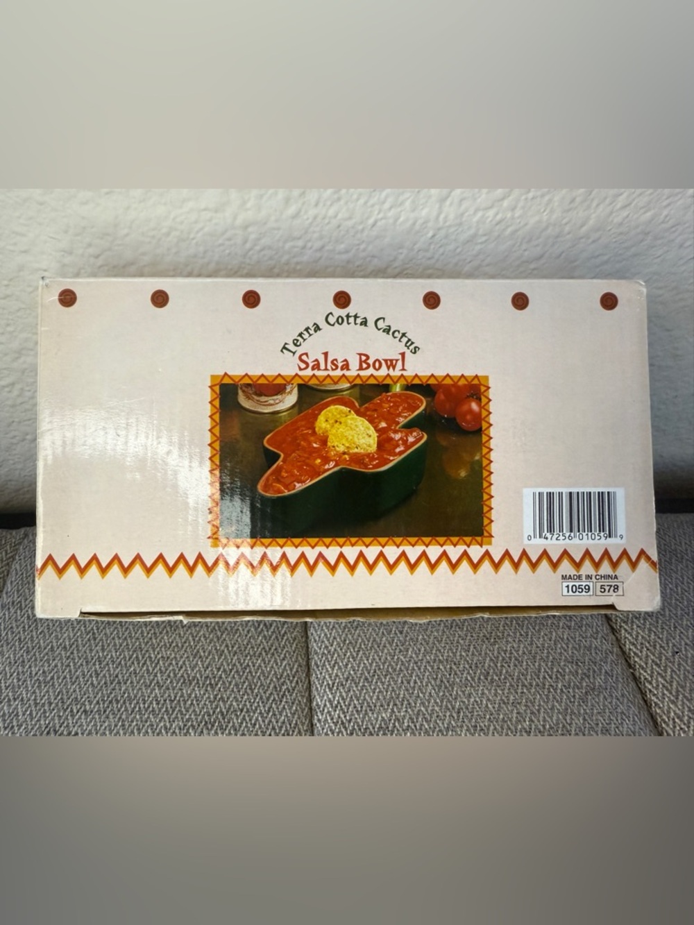 Salsa Bowl - Terra Cotta Cactus - Picture 13 of 16